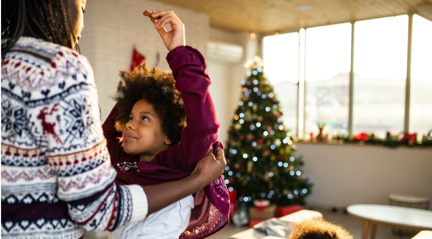 Check the family's holiday wardrobe