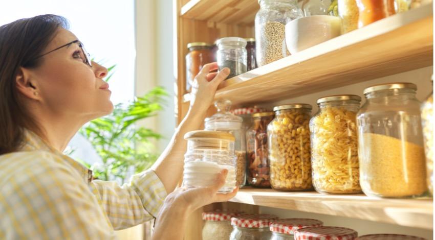 organize the pantry