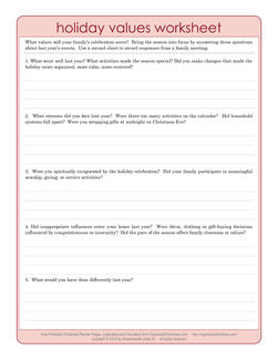 christmas_planner_pre_season_values_worksheet