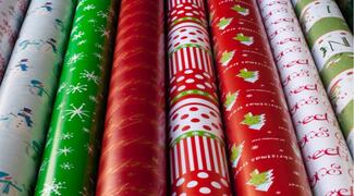 Inventory gift wrap
