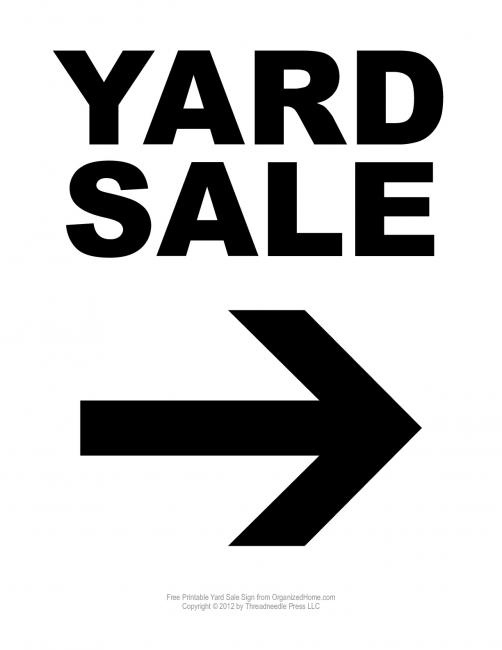 seasonal_yard_sale_sign_left_arrow